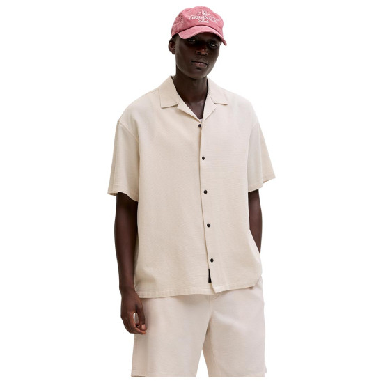 Jack & Jones Ανδρικό πουκάμισο Global Waffle Resort Shirt